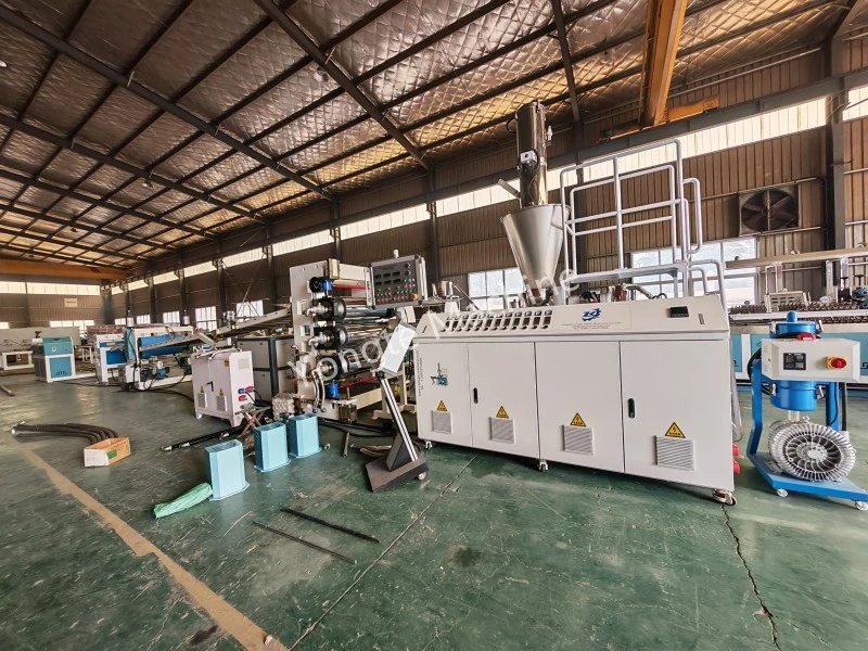 Garis Ekstrusi Lembaran Tipis PVC 1200mm