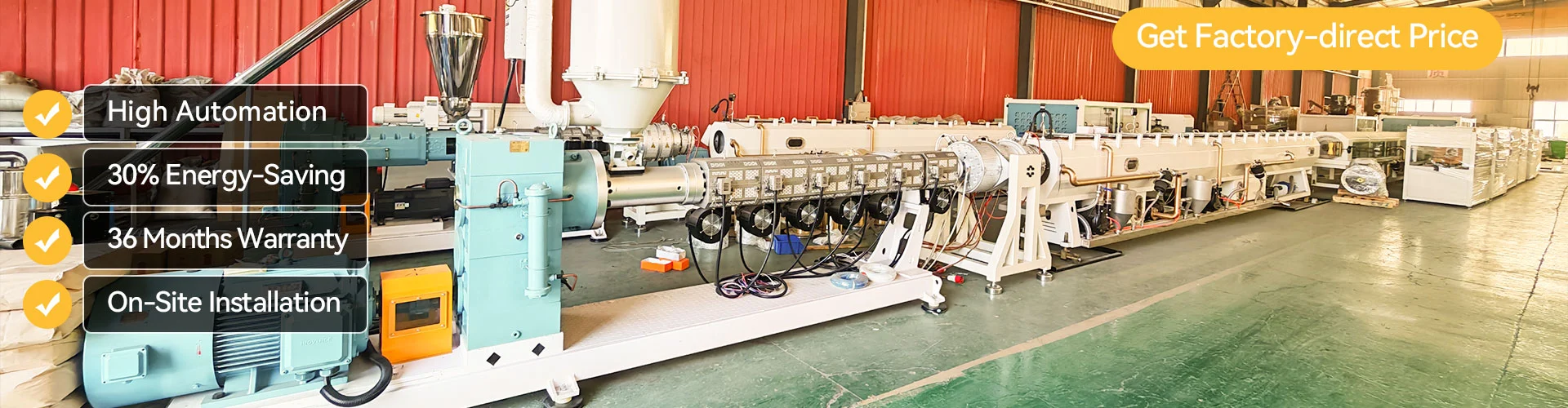 Lini Produksi Pipa PE