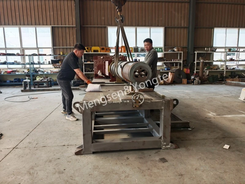 Penyesuaian jarak sekrup untuk ekstruder sekrup ganda berbentuk kerucut kusen pintu SJSZ65/132 WPC