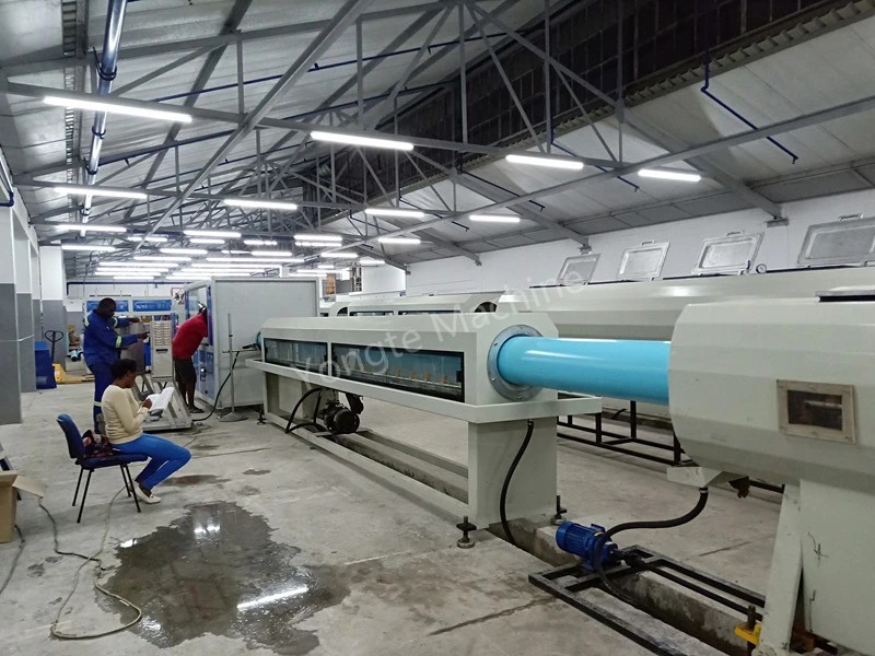 Mesin Pembuat Pipa PVC 200-400mm Afrika