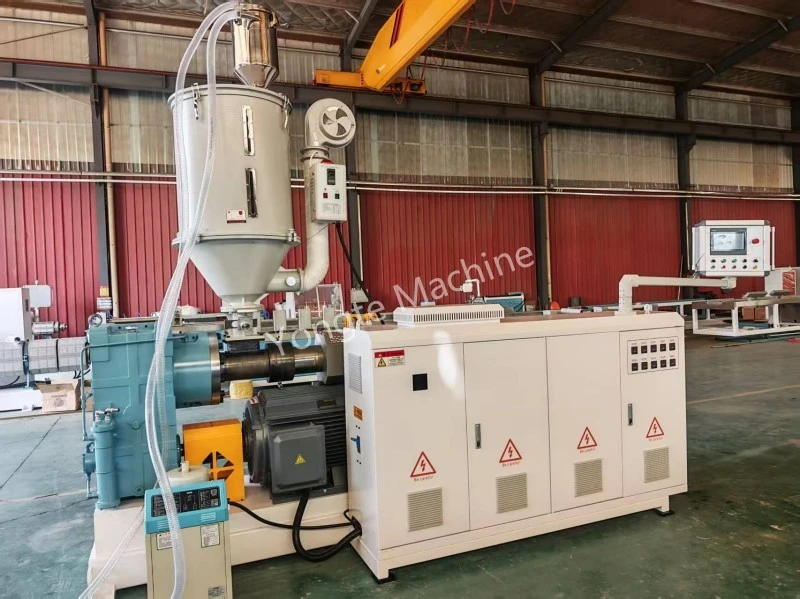 Extruder SJ120/33 Efisiensi Tinggi untuk Produksi Lembaran Plastik Klien China
