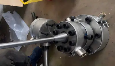 PA pipe corrugation machine