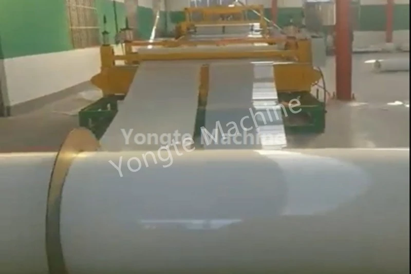Mesin Ekstrusi Lembaran Tipis PE Dipasang di Cina