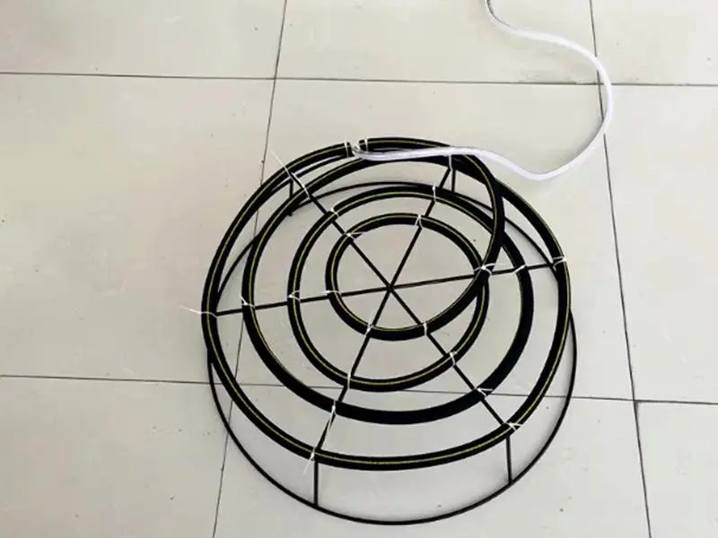 Mesin Pipa Aerasi Karet Untuk Pelanggan Vietnam